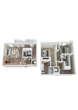 2 Bed / 2.5 Bath 1008 floor plan